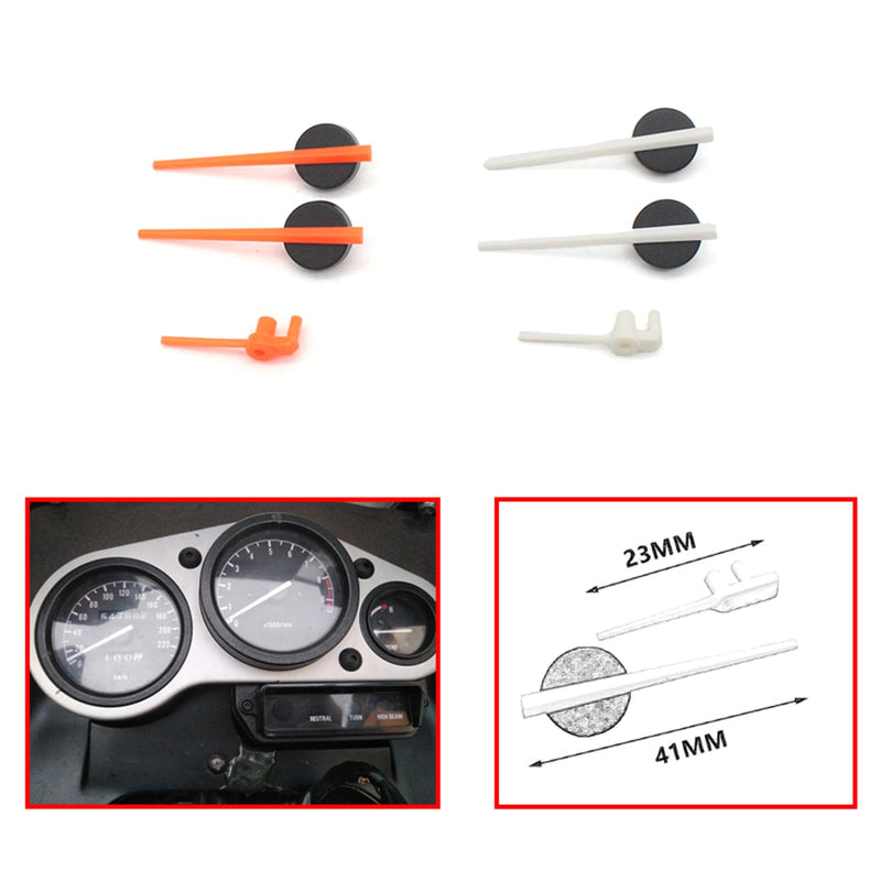 Odometer Speedometer Pointers Needle Pins Fit For CBR CB400 VTR250 ZRX400 ZR1100 XJR400 Motorcycle Dashboard Accessories Personalized Dashboard Accurate Mileage Display Motorcycle Accessories Mileage