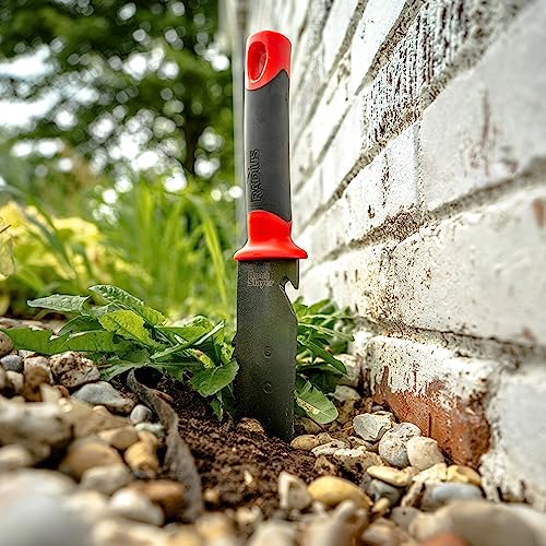 Radius Garden 16211 Root Slayer Soil Knife, Red (Pack of 3) Contemporary