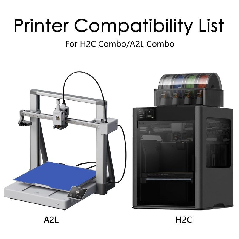 HzdaDeve Upgraded Cool Plate for H2C/A2L Combo Low Temperature Cold Build Plate 335x346.5MM Double Sided Smooth Board Sheet Bed PEI Platform for Bambu Lab 3D Printer (No Heating/No Glue) H2C Combo