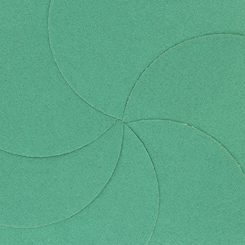 Dura-Gold 6" Green Film PSA Sanding Discs - 80 Grit & 6" PSA DA Sander Backing Pad