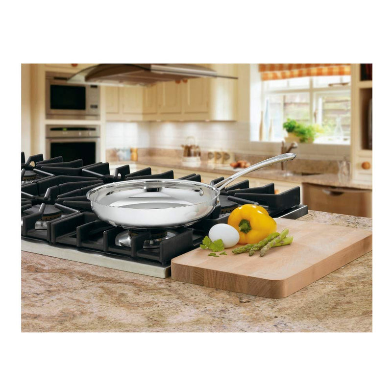 Cuisinart 422-24 Contour Stainless 10-Inch Open Skillet Silver