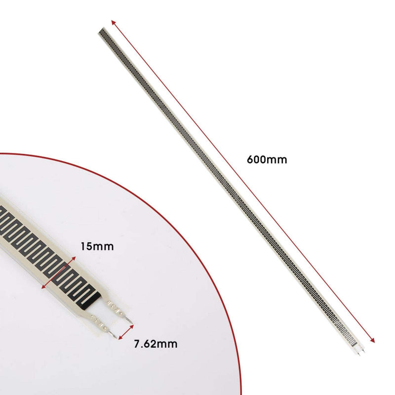 Flex/Bend Sensor Thin Film Pressure Sensor SF15-600 10kg Resistance Thin Film Force Measuring Resistor FSR Sensor Force Sensitive Resistance