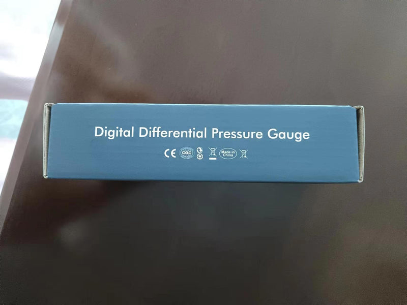 Pressure Gauge, AOPUTTRIVER AP-189A Professional Air Pressure Gauge, Dual Port Gas Pressure Gauge, Differential Pressure Gauge with 11 Selectable Units, HVAC Pressure Gauge with Data Storage AP-189A (6Psi)