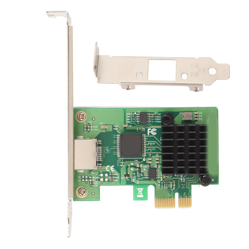 I226 T1 PCI E X1 Single Port 2.5G Ethernet Network Adapter, Gigabit Ethernet Server Adapter, Plug and Play, 2.5Gbps High Speed Gigabit Ethernet Server Adapter
