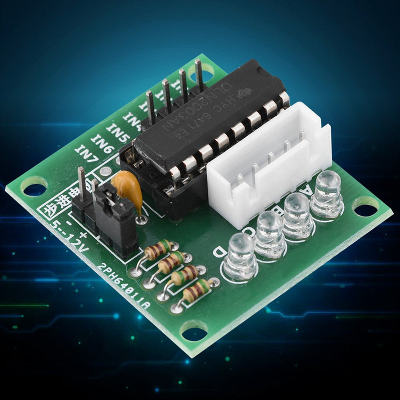 Walfront 5Pcs ULN2003 Stepper Motor Driver Module Driver Board Stepping Module for 4 Phrase Stepper Motor
