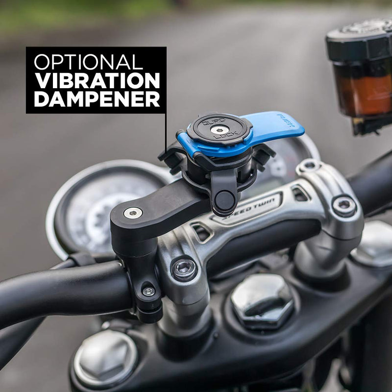 Quad Lock Motorcycle Handlebar Mount for iPhone, Samsung Galaxy and Pixel Smartphone mount only