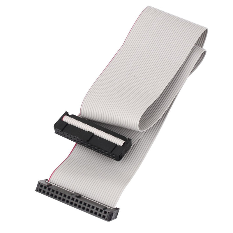 uxcell a16022500ux0072 2.54mm 34-Pin Female to Female IDE PATA Flat Ribbon Cable 50cm (Pack of 2)
