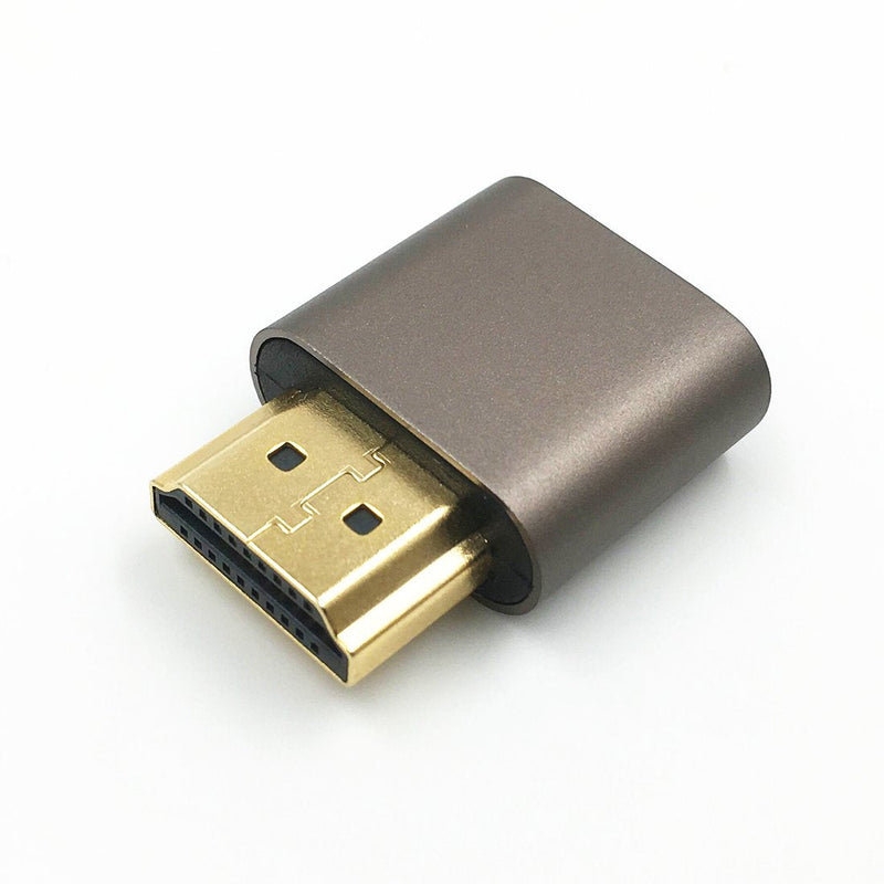 HDMI Dummy Plug,Headless Ghost, Display Emulator （Fit Headless-1920x1080 New Generation@60Hz）