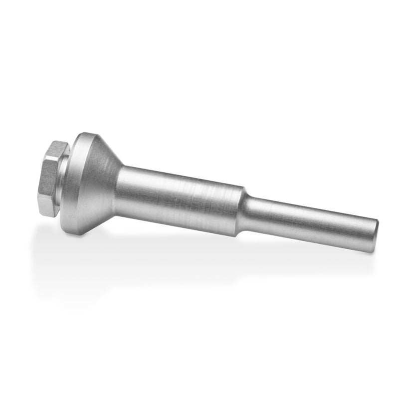 Kutzall Extreme Contour Wheel, 2 Inch (50.8 mm) Diameter x 3/8 Inch (9.5 mm) Bore, Coarse - Wood Carving Die Grinder Accessory for Milwaukee, DeWalt, Bosch. Adapter Included. Abrasive Tungsen Carbide 2"