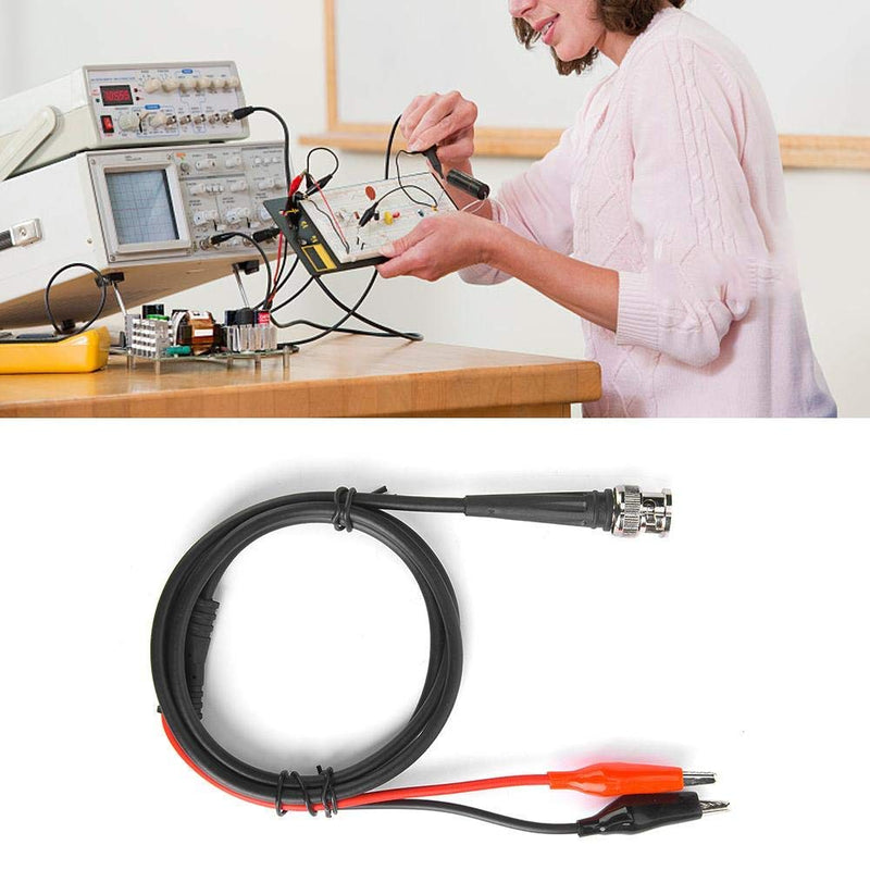BNC Clip Coaxial Cable Function Signal Generator Test Cable Accessories 90 cm 50 Ω BNC Double Clamp Wire for Testing Instruments Measuring Devices Connection