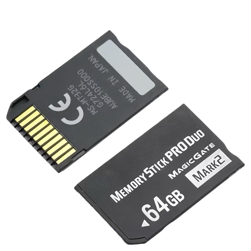 Original 64GB Memory Stick Pro Duo MARK2 - High Speed Performance, Compatible with PSP and Camera Accessories