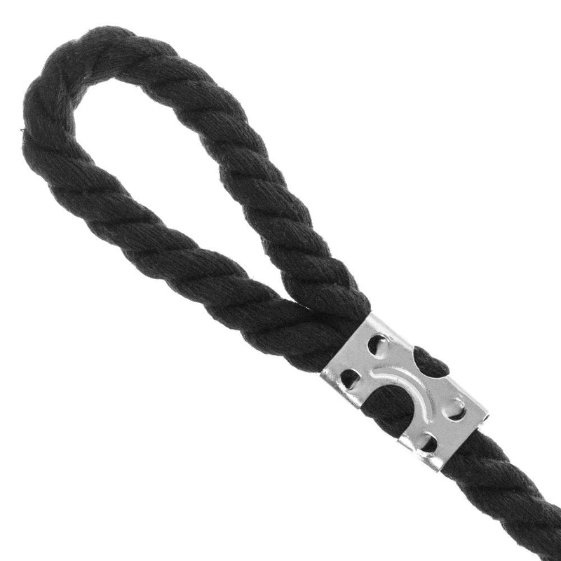 Heavy Duty Zinc Plated Double Rope Clamps Fits 3/8-inch, 1/2-inch, 5/8-inch and 1/4-inch Ropes Cords 10 Pack Zinc Plated - Measures 1/2” – Fits (2) 1/4”