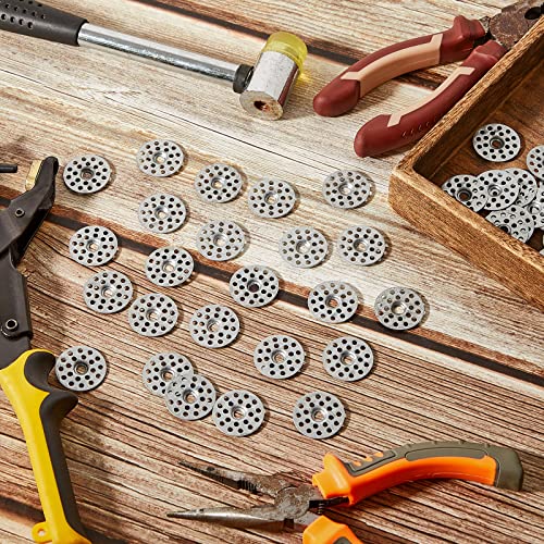 Cunhill 1000 Pieces 1 Inch Plaster Washers Zinc Washer for Wall Repair