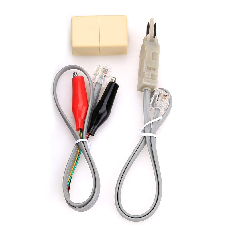Telecom Check Telephone Line Dedicated Check Line Survey Line Machine Chino-E C019 Tester to Alligator Clip Set Equipment (Pack of 2) Small (Pack of 2)