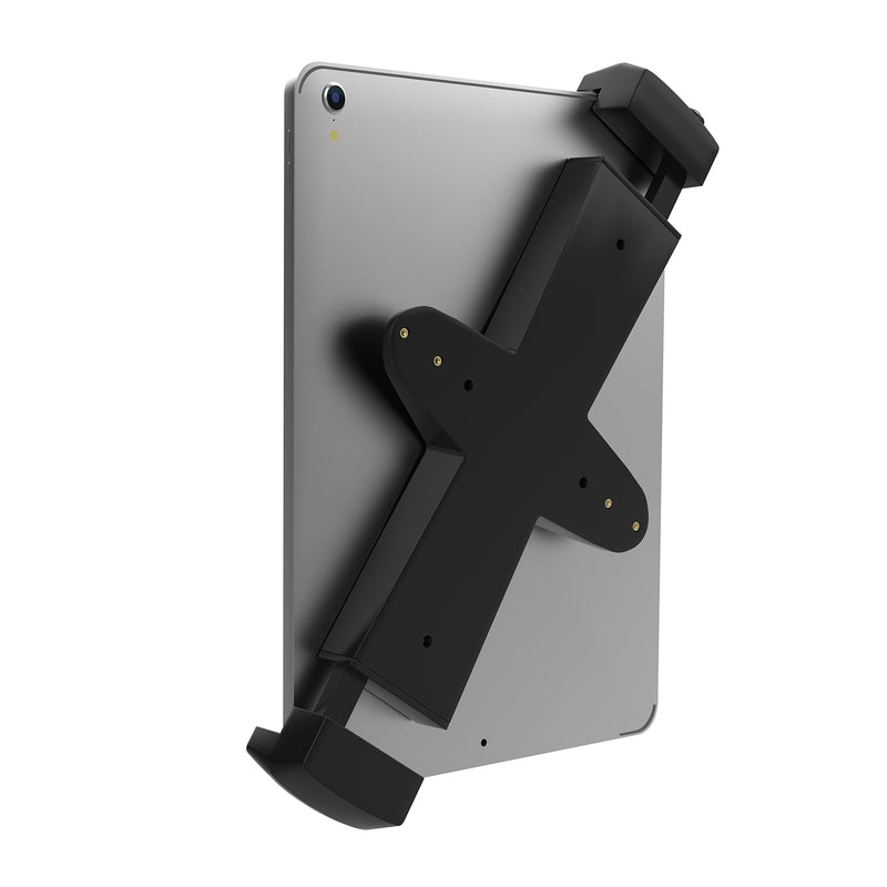 CTA Digital Universal Locking Holder Universal Locking Holder-Plastic Security w/Rubber Corner Grips iPad 10th Gen 10.9" & 7.9-12.5'' Tablets Compatible CTA's Line of VESA Clamp - Black (ADD-ULSHB)