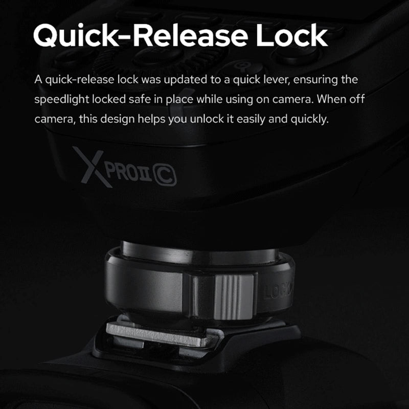 Godox XProII XProII-O XProIIO Flash Trigger for Olympus Panasonic, TTL Wireless Transmitter 2.4G HSS 1/8000S Bluetooth Connection, Large Screen Trigger for Olympus, Panasonic Cameras (Xpro-O Upgraded)