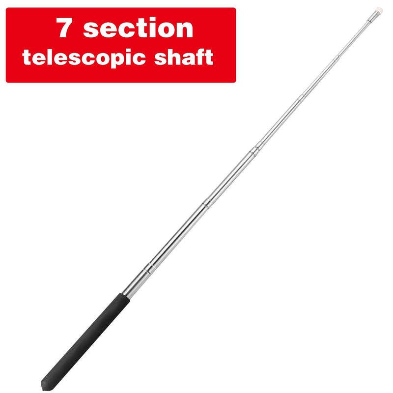 3 Pcs Telescopic Teachers Pointer, Retractable Pointer Whiteboard Pointer for Teachers Coach Presenter Classroom, Extends to 39 Inches