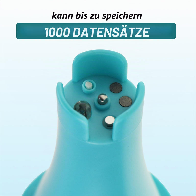 6-in-1 Digital Floating Water Monitor with Bluetooth | Real Time PH, EC, ORP, Chlorine, Salinity and Temperature Tests | 1000 Data Sets, Waterproof IP67, 24-Hour Monitoring