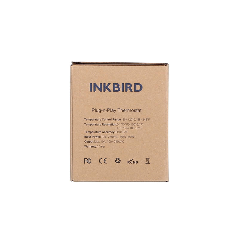 Inkbird ITC-308 Temperature Control Sockets 220V Thermostat with NTC Sensor Probe for Greenhouse Reptiles Terrarium