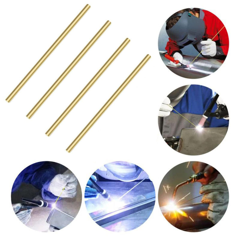 4PCS 3/8 inch Solid Round Brass Rod Lathe Bar Stock Kit for DIY Craft Tool, 9.5mm / 3/8 inch in Diameter 12 inch in Length 3/8 Inch - 4PCS