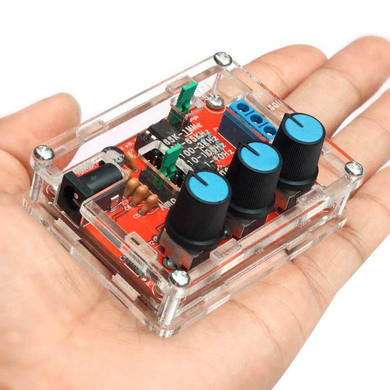 Weytoll XR2206 Signal Generator Function Generator Kit Sine/Triangle/Square Output 1 Hz-1 MHz Adjustable Frequency Amplitude (DIY Kit Finished Product) Finished product