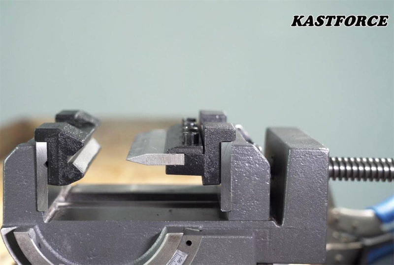 KF5007 4 Inch 100mm Vise Mount Metal Brake Bender Attachment Bending Max Capacity 14 Gauge 2mm Mild Steel 1/8" Aluminum 4inch