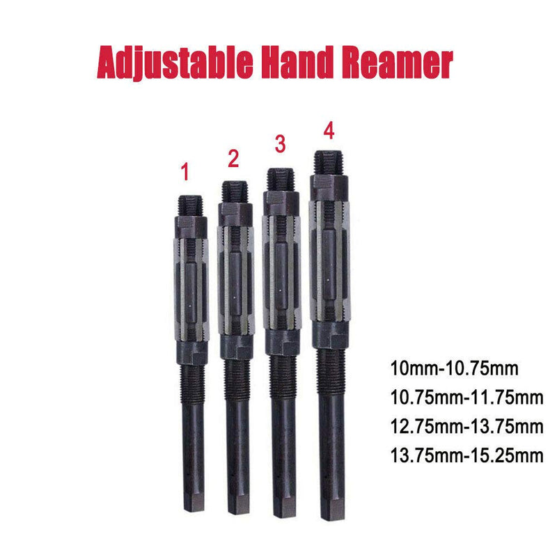 SENRISE Adjustable Hand Reamer Reamer Milling Tool Adjustable Hand Operated Reamer Diameter 13.75mm-15.25mm for Drill Installed in Drill etc 13.75mm-15.25mm