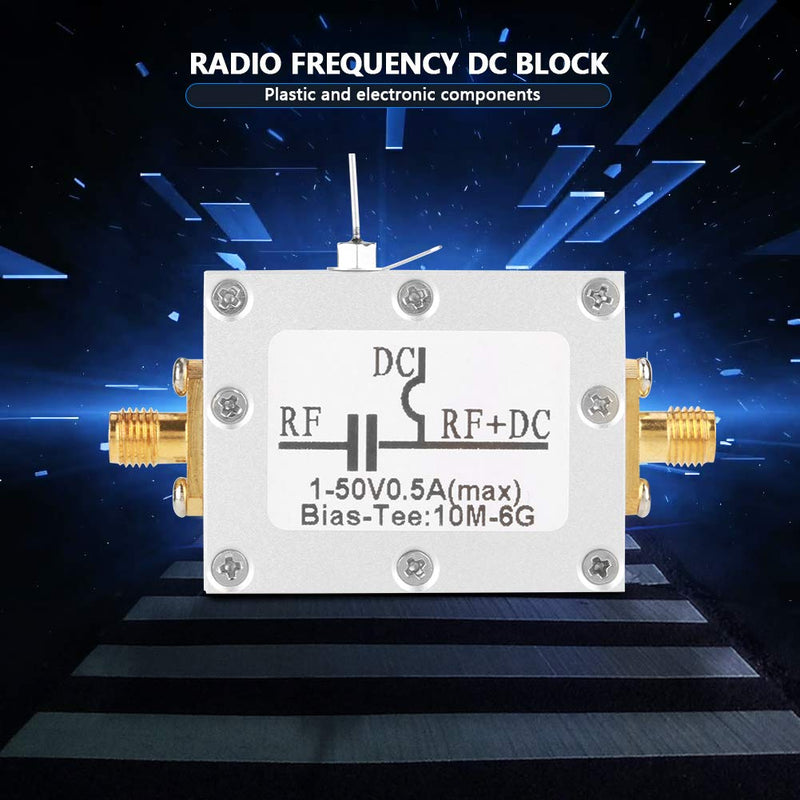 1pcs 10MHz-6GHz Frequency Bias T Broadband Radio Transmission Microwave Coaxial Bias Low Noise Amplifier Module