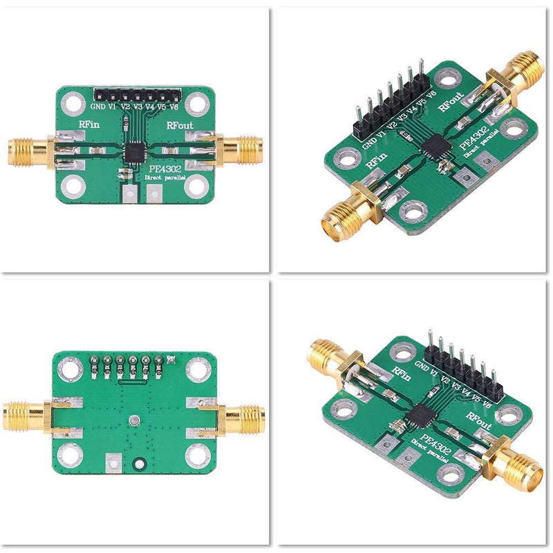 Aramox High Frequency Damper, 1Pc PE4302 1MHz~4GHz Parallel Real-time Mode of CNC Damper