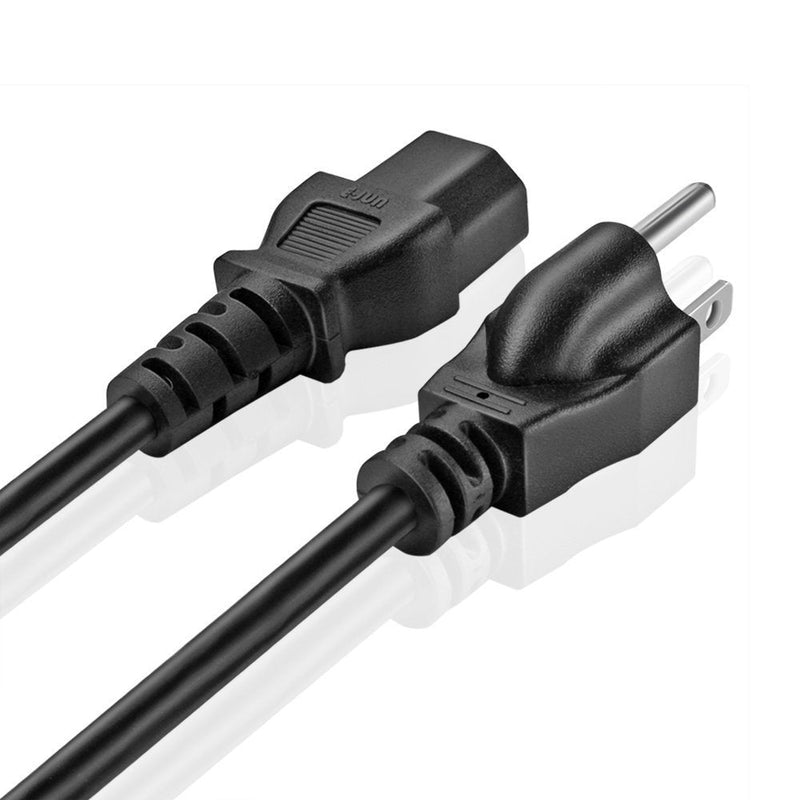 Omnihil 8 Feet AC Power Cord Compatible with EUG 1080p Wireless Video Projector 3000 Lumens 1024x768 Hd Home Theater Multimedia Digital LCD Projector