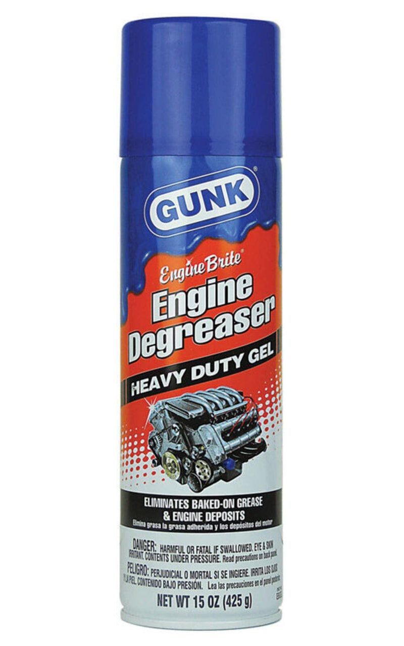 Gunk EBGEL Engine Brite Gel HD Engine Degreaser - 15 oz. 15 Ounce (Pack of 1)