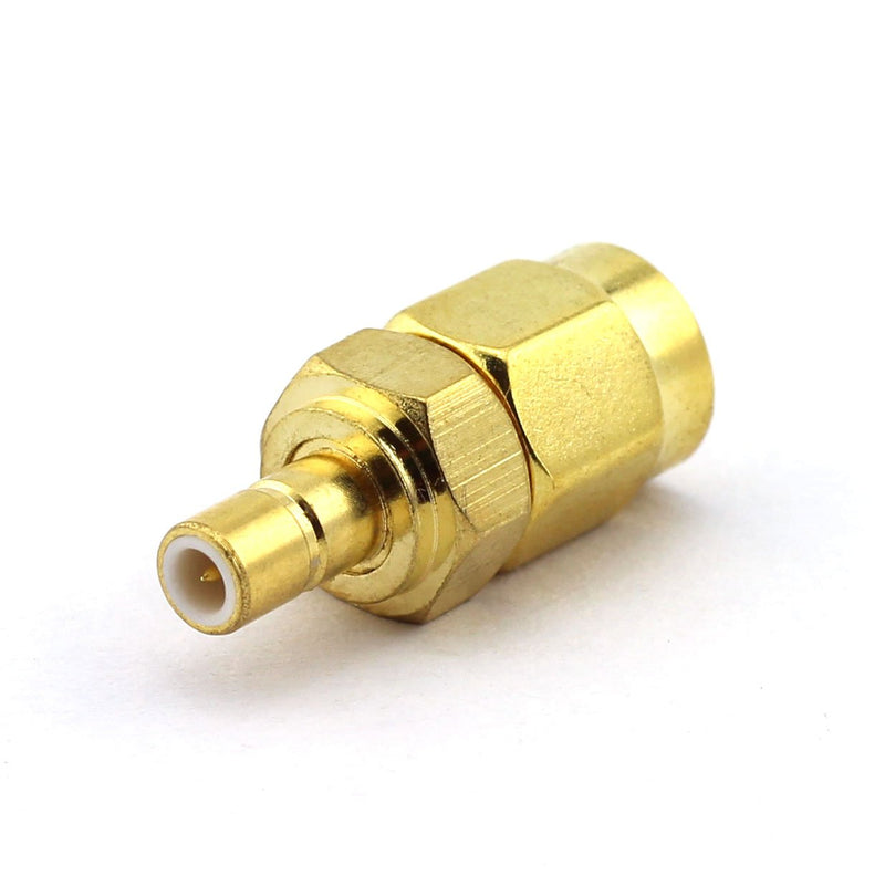 DGZZI 2-Pack RF Coaxial Adapter SMA to SMB Coax Jack Connector SMA Male to SMB Male