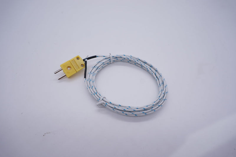 Taiss/5pcs K-Type Thermocouple Temperature Sensor, Measuring Range -50~350°C; Cable length: 3 meters