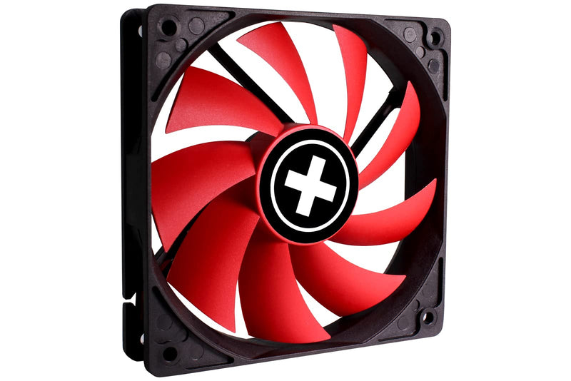 Xilence XPF120.R 120mm case fan, 3PIN, red/black
