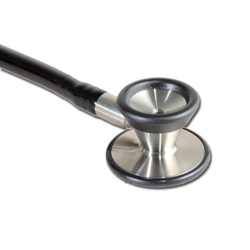 GIMA Cardiology Dual Head Stethoscope - Black Tube Littman Stethoscope Professional Cardiology Stethoscope Lira Nero