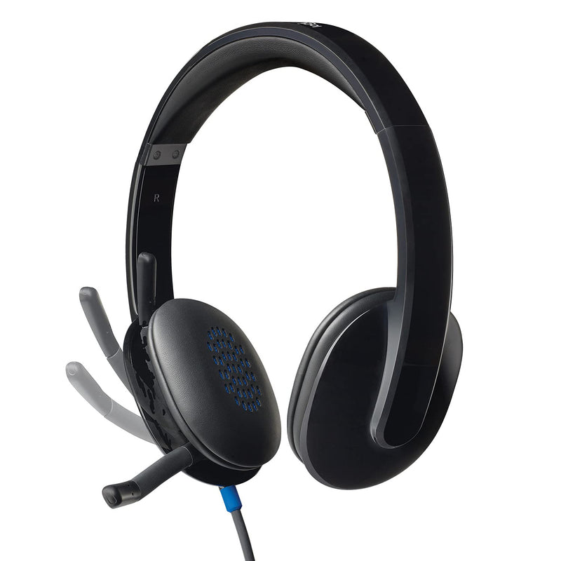 Logitech High-performance USB Headset H540 for Windows and Mac, Skype Certified Standard Packaging