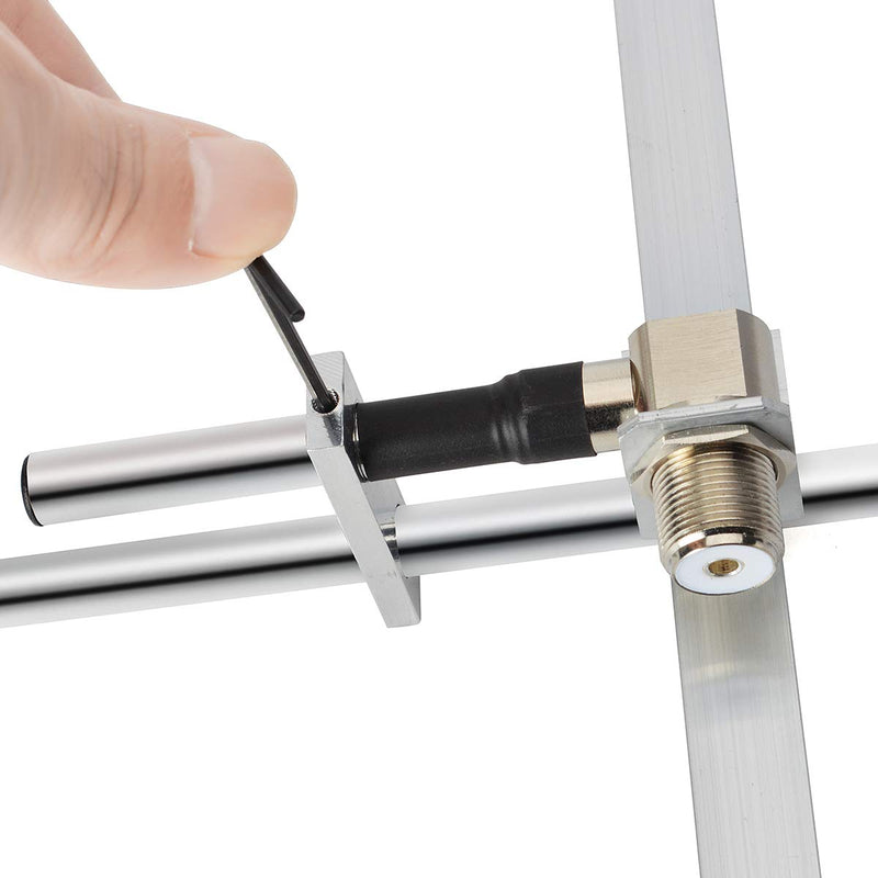 TWAYRDIO TW-YG05 Outdoor Yagi Antenna UHF 400-470MHz High Gain 9 dBi SL16-Female Aluminum Alloy Antenna for Ham Radio Mobile Transceivers Repeaters YG05 Original