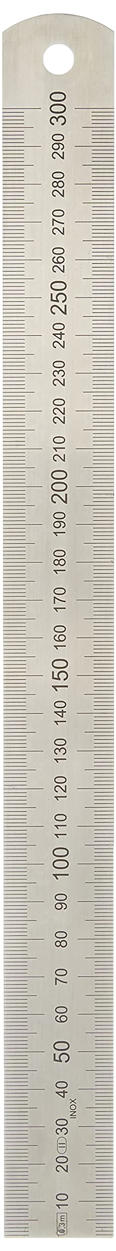 Helios Preisser steel rule, flexible (stainless spring steel, EC class II, length: 300 mm) 0460 207 300 x 30 x 1 mm single