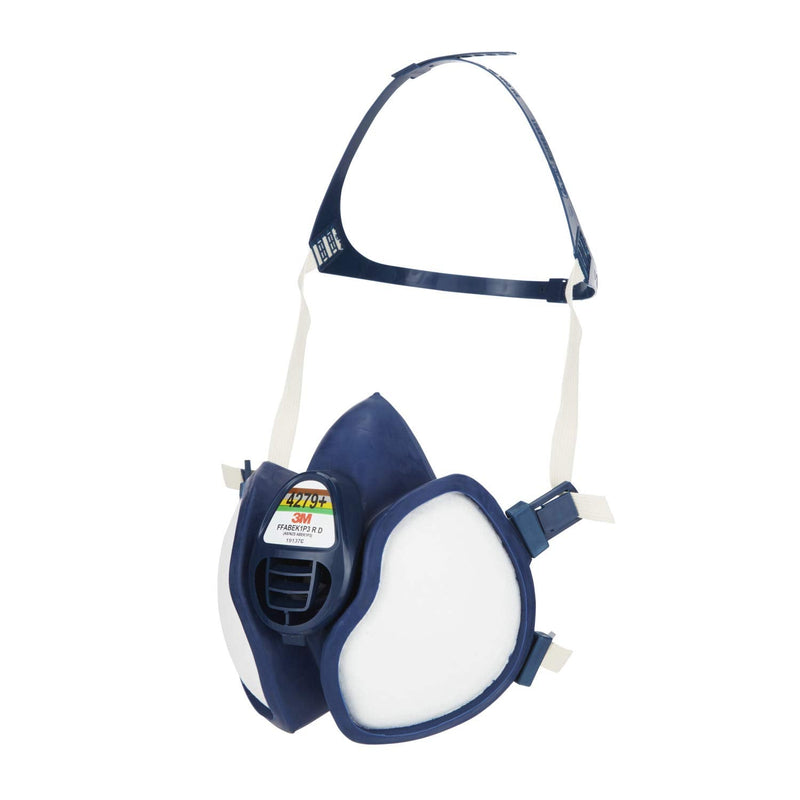 3M respiratory mask 4279+, ABEKP3, protection against chemical substances such as pesticides and cleaning agents, 1 per pack