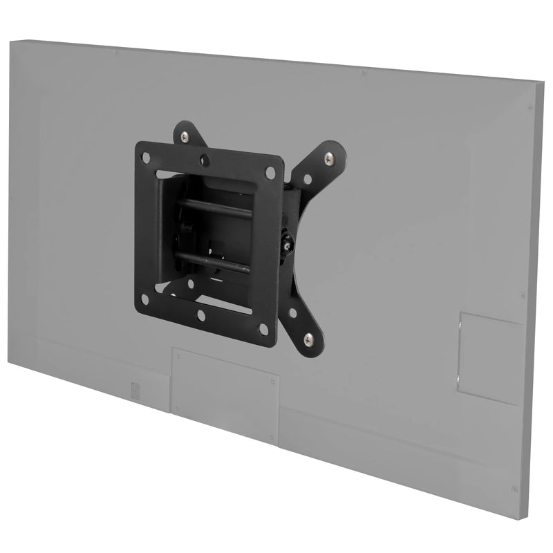 Mount-It! Small TV Wall Mount with Quick Release | Fits 13-32 Inch Screens | Low-Profile Slim Design | Tilting VESA Wall Mount 75x75 & 100x100 | RV & Office Compatible | 30lb Capacity
