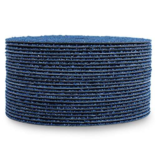 BHA 5" x7/8" Zirconia Resin Fiber Discs, 24 Grit - 25 Pack