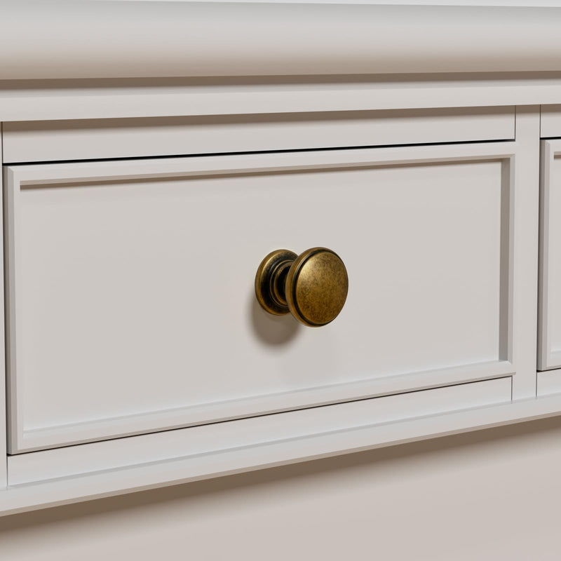 homdiy 10 Pack Antique Bronze Cabinet Knobs Round Drawer Knob for Kitchen Cabinets Dresser Drawers Pulls Zinc Hardware Handle