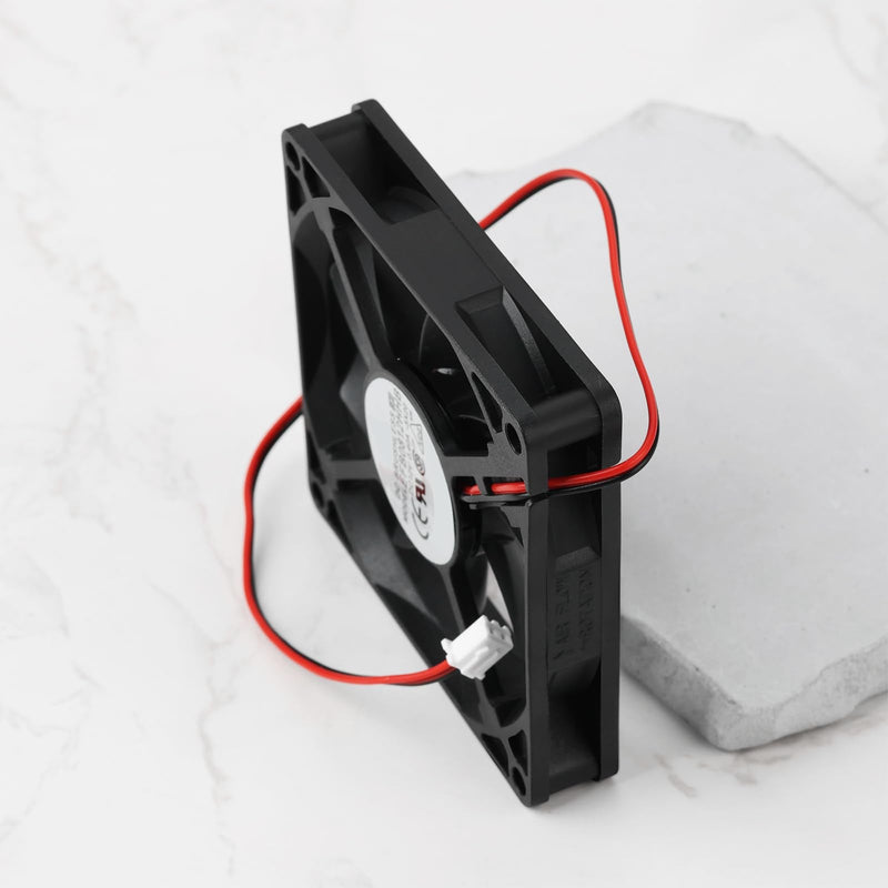 EMSea 2 Pin Fan 80 x 80 x 15 mm 12V 0.40A Compatible with Delta EFB0812HHB Brushless 8015 Fan