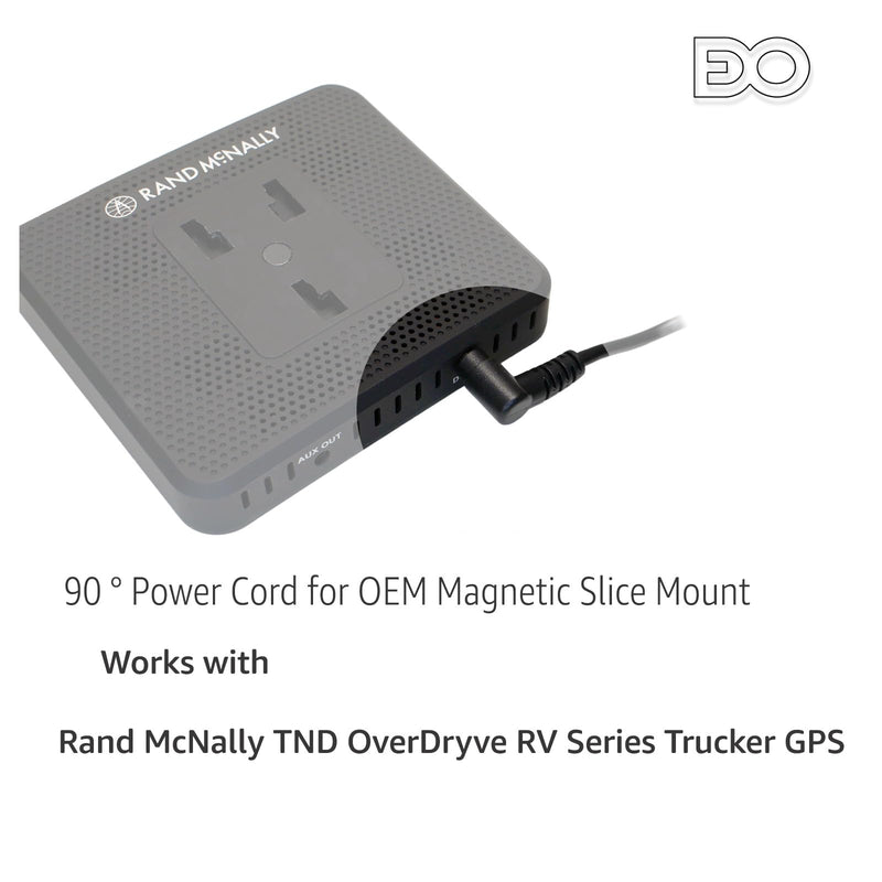 EDO Tech 5V Car Charger for Rand McNally TND 750 740 OverDryve 7 8 Pro RV Truck GPS Magnetic Slice Mount