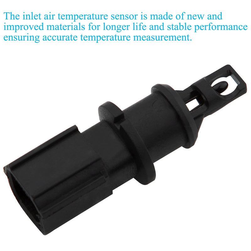 Air Intake Charge Temperature Sensor 4606487AB 4606487AA Compatible with 300 Concorde Cruiser Dodge Caravan Ram 1500 Cherokee Liberty