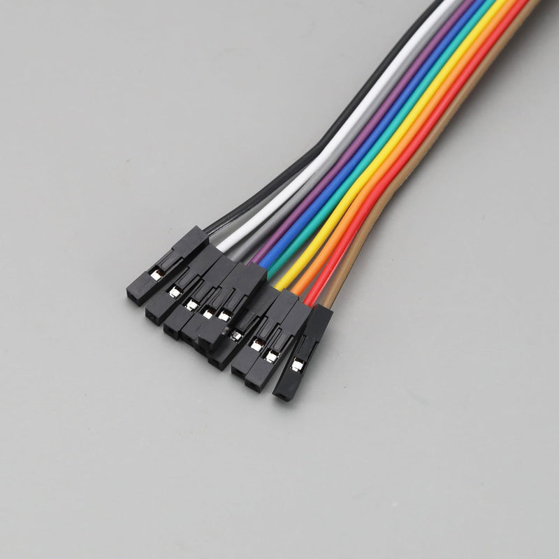 Create idea 10PCS Logic Analyzer Test Hook Clip Grabber Jumper Wires & Interface Pins SOIC IC Test Hook Clip Jumper for Precision Circuit Testing/Power Supply Testing