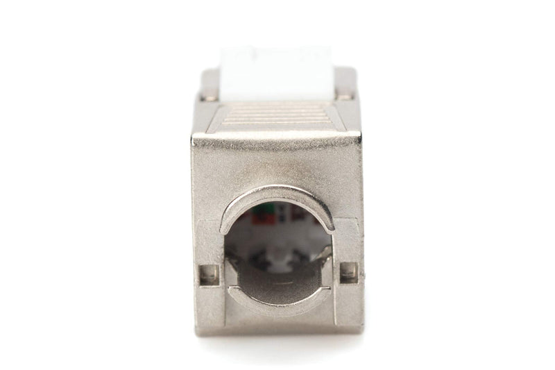 Assmann DN-93615 Digitus Cat 6a Shielded Keystone Module | Tool Free - LSA - PoE++ - AWG 26-22 - RJ45 Female - 10Gbps - For junction boxes and patch panels Standard version 1 pc.