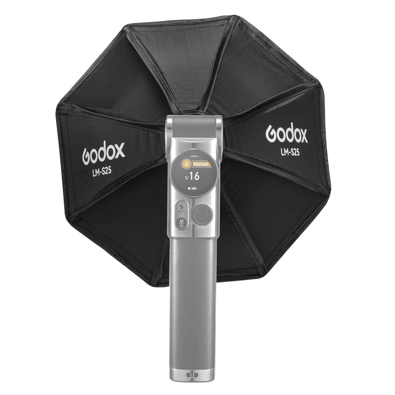 Godox LM-S25 Mini Octagon Softbox Reflector for Godox Lux Master Camera Flash