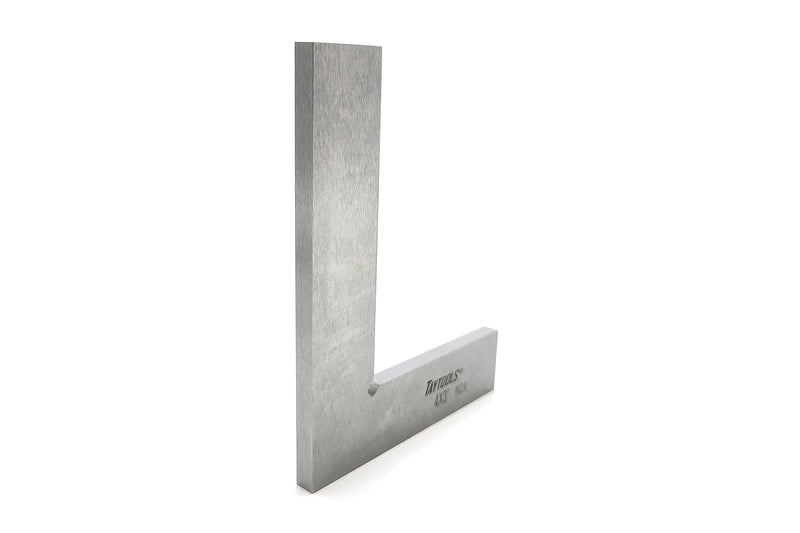 Taytools 7464237 Machinist Engineer Solid Stainless Steel Square 4” x 3” x .220” Thick DIN 875/0 (Square w/in - 0.0003”) Stainless Steel
