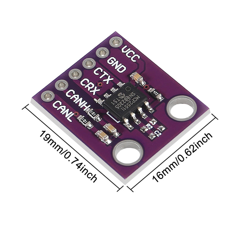 6PCS MCP2551 High Speed CAN Communication Protocol Controller Bus Interface Module Controller Board